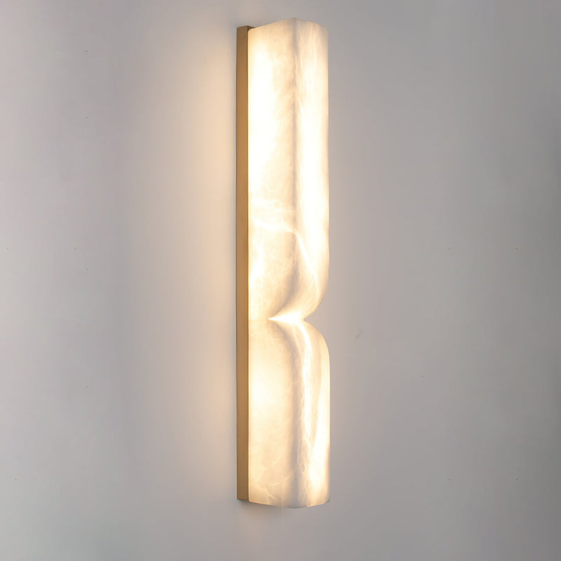 Alabaster Essence Plug-in Wall Sconce-DWHOME