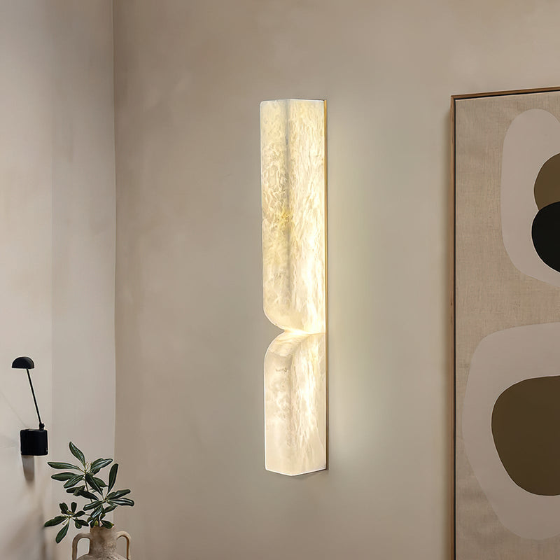 Alabaster Essence Plug-in Wall Sconce-DWHOME