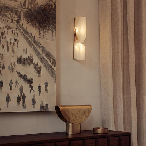 Alabaster Essence Wall Sconce-DWHOME