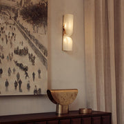 Alabaster Essence Plug-in Wall Sconce-DWHOME