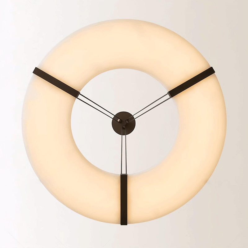 Alabaster Halo Pendant Light-DWHOME