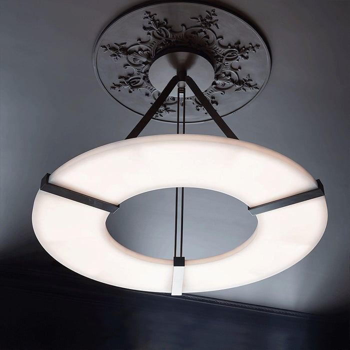 Alabaster Halo Pendant Light - DWHOME