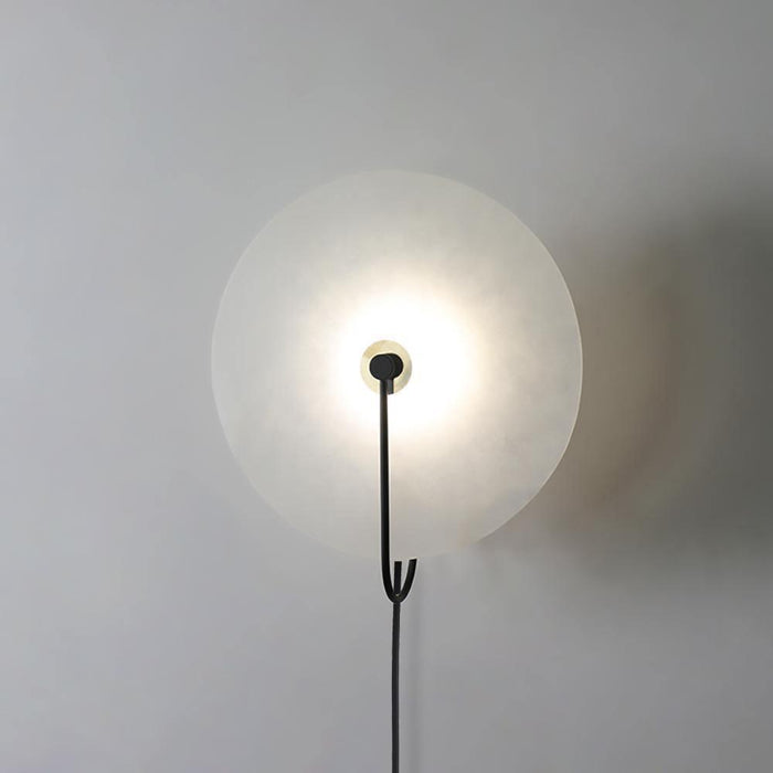 Alabaster LED Plug-In Wall Lamp - Vakkerlight