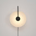 Alabaster LED Plug-In Wall Lamp-DWHOME