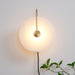 Alabaster LED Plug-In Wall Lamp.