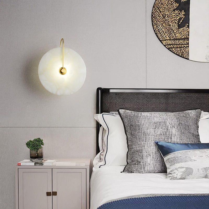 Alabaster LED Wall Lamp-DWHOME