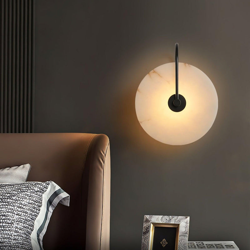 Alabaster LED Wall Lamp-DWHOME