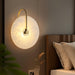 Alabaster LED Plug-In Wall Lamp-DWHOME