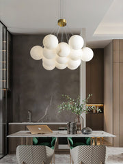 Alabaster Lunar Chandelier-DWHOME