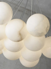 Alabaster Lunar Chandelier-DWHOME