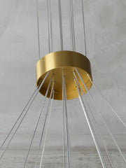 Alabaster Lunar Chandelier-DWHOME