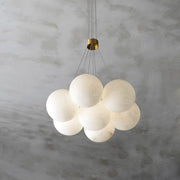 Alabaster Lunar Chandelier-DWHOME