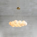 Alabaster Lunar Chandelier-DWHOME