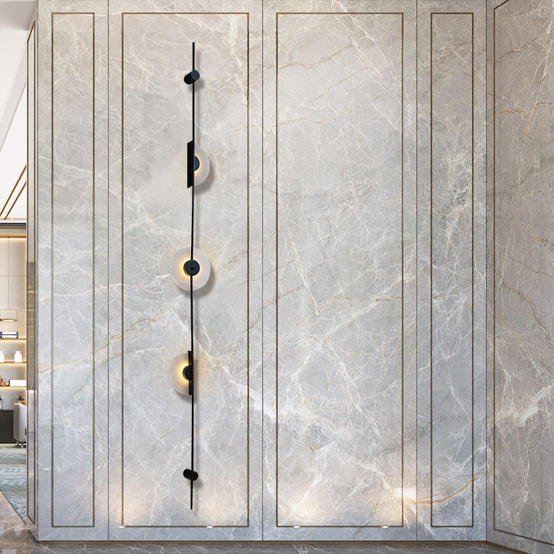 Alabaster Vertical Wall Sconce-DWHOME