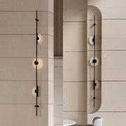 Alabaster Vertical Plug-in Wall Sconce-DWHOME