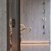 Alabaster Vertical Plug-in Wall Sconce-DWHOME