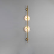 Alabaster Vertical Wall Sconce-DWHOME