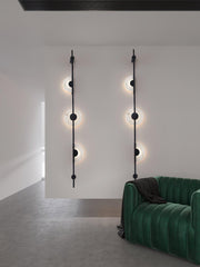 Alabaster Vertical Plug-in Wall Sconce-DWHOME