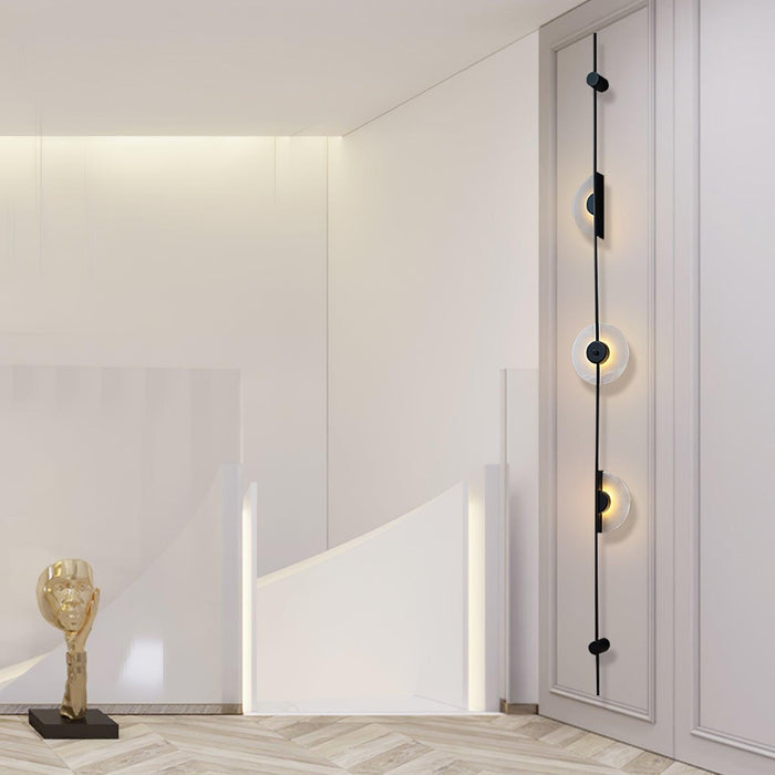 Alabaster Orb Vertical Wall Sconce - Vakkerlight