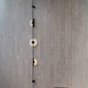 Alabaster Vertical Plug-in Wall Sconce-DWHOME