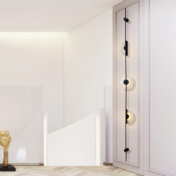 Alabaster Vertical Wall Sconce-DWHOME