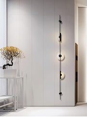 Alabaster Vertical Plug-in Wall Sconce-DWHOME