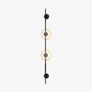 Alabaster Vertical Plug-in Wall Sconce-DWHOME