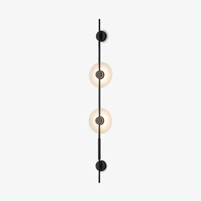 Alabaster Orb Vertical Wall Sconce - Vakkerlight