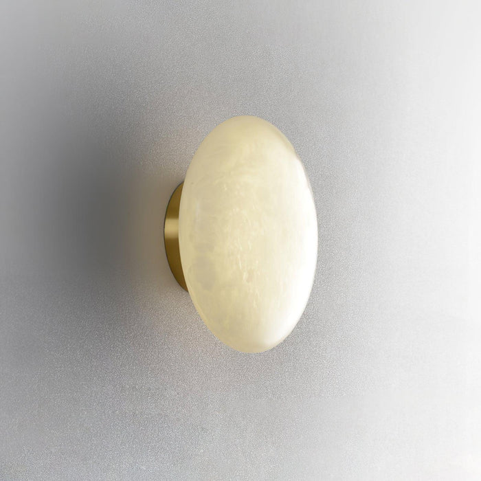 Alabaster Oval Ceiling Lamp - DWHOME