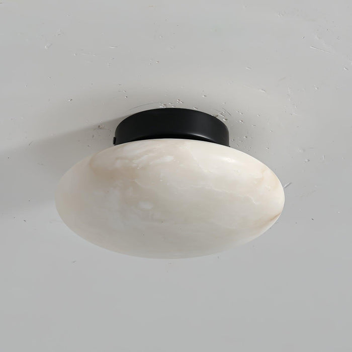 Alabaster Oval Ceiling Lamp - DWHOME