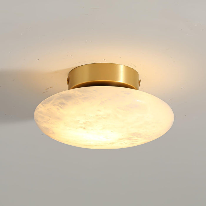 Alabaster Oval Ceiling Lamp - DWHOME