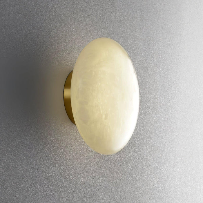 Alabaster Oval Ceiling Lamp - DWHOME