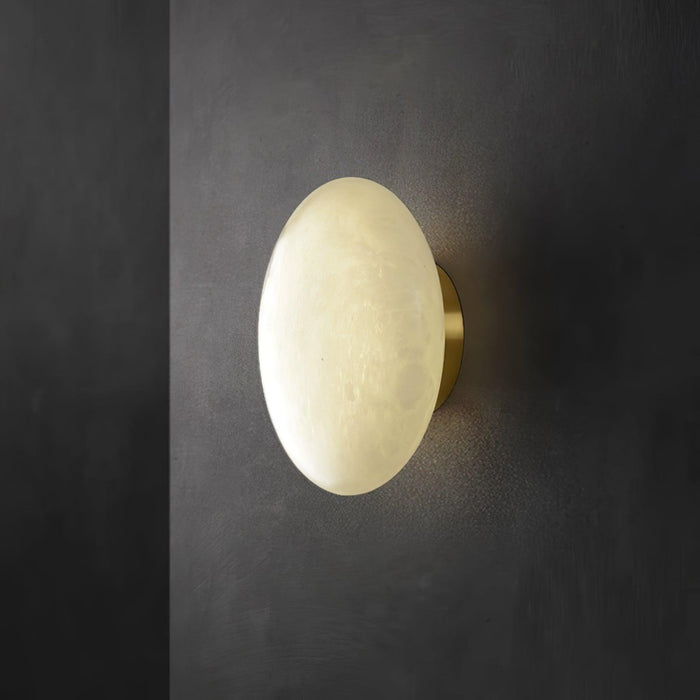 Alabaster Oval Ceiling Lamp - DWHOME