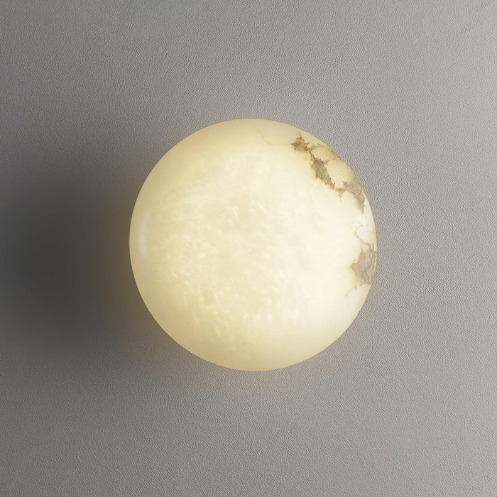 Alabaster Oval Ceiling Lamp - DWHOME