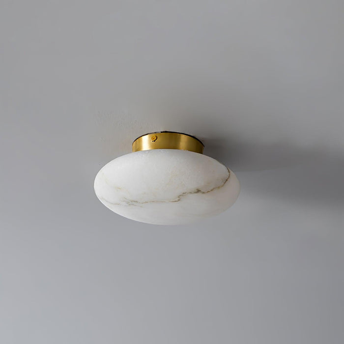 Alabaster Oval Ceiling Lamp - DWHOME