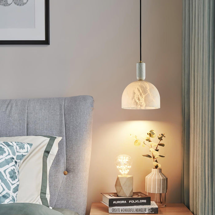 Blair Alabaster Pendant Light-DWHOME
