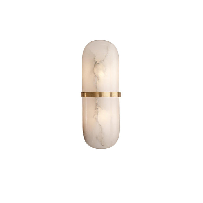 Alabaster Pill Wall Light-DWHOME