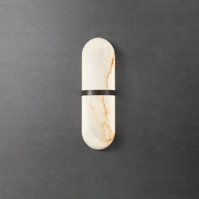 Alabaster Pill Wall Light-DWHOME