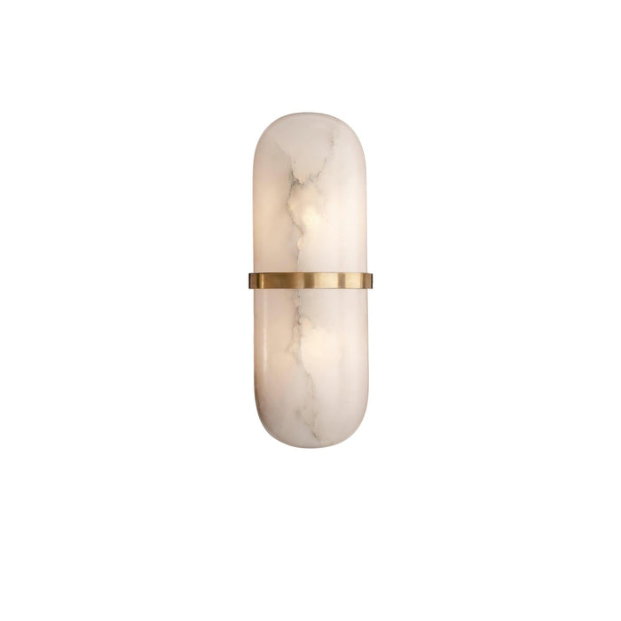 Alabaster Pill Wall Light-DWHOME