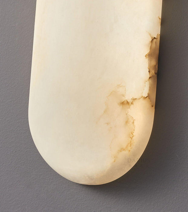 Alabaster Pill Wall Light-DWHOME