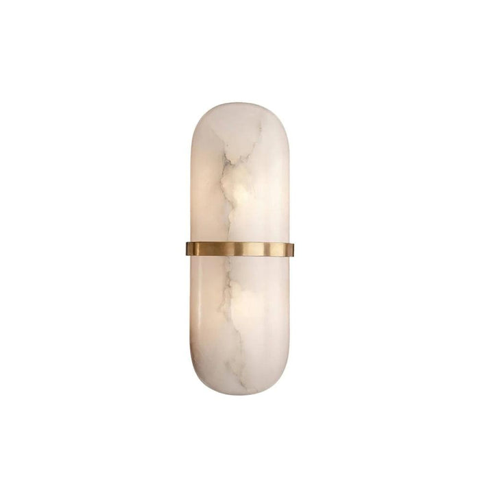 Alabaster Pill Wall Light-DWHOME