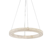 Alabaster Ring Chandelier-DWHOME