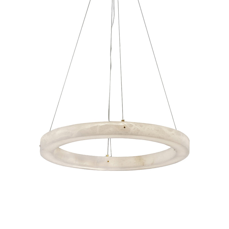 Alabaster Ring Chandelier-DWHOME