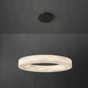 Alabaster Ring Chandelier-DWHOME