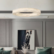 Alabaster Ring Chandelier-DWHOME