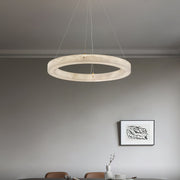 Alabaster Ring Chandelier-DWHOME