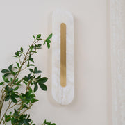 Applique Murale Arrondie en Albâtre-DWHOME