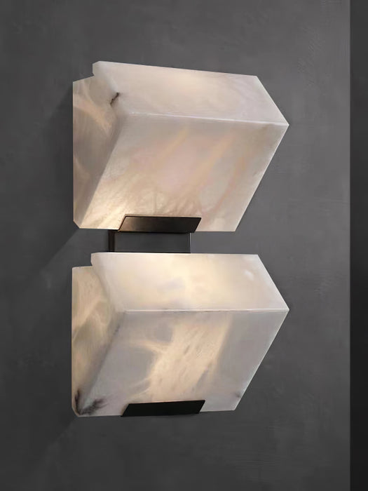 Alabaster Staircase Wall Lamp