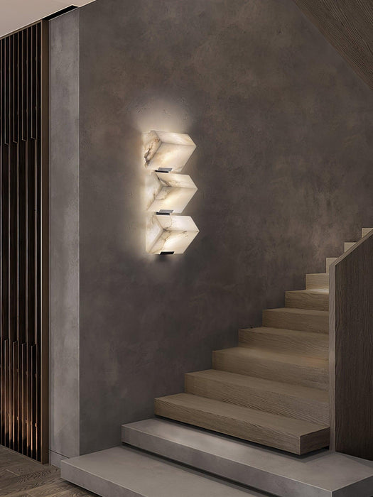 Alabaster Staircase Wall Lamp - DWHOME