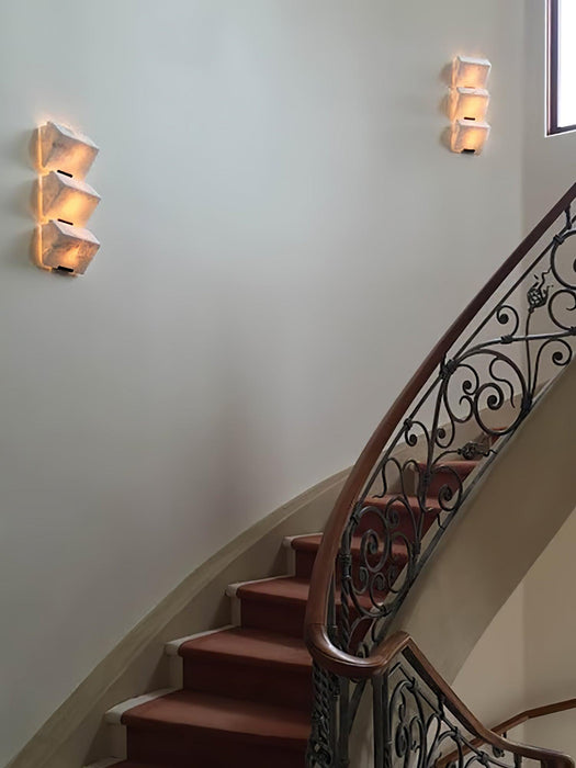 Alabaster Staircase Wall Lamp - DWHOME